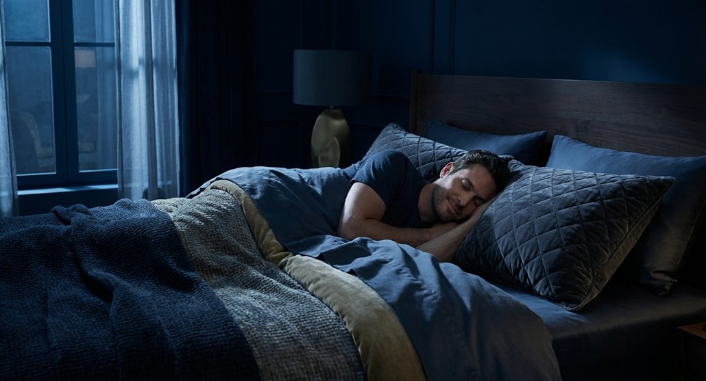 男性快眠枕戦略のタイトルスライド。自分に合う枕が見つかる具体的な選び方ガイド