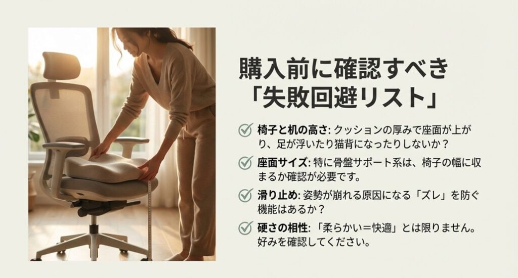 購入前に確認すべき「失敗回避リスト」